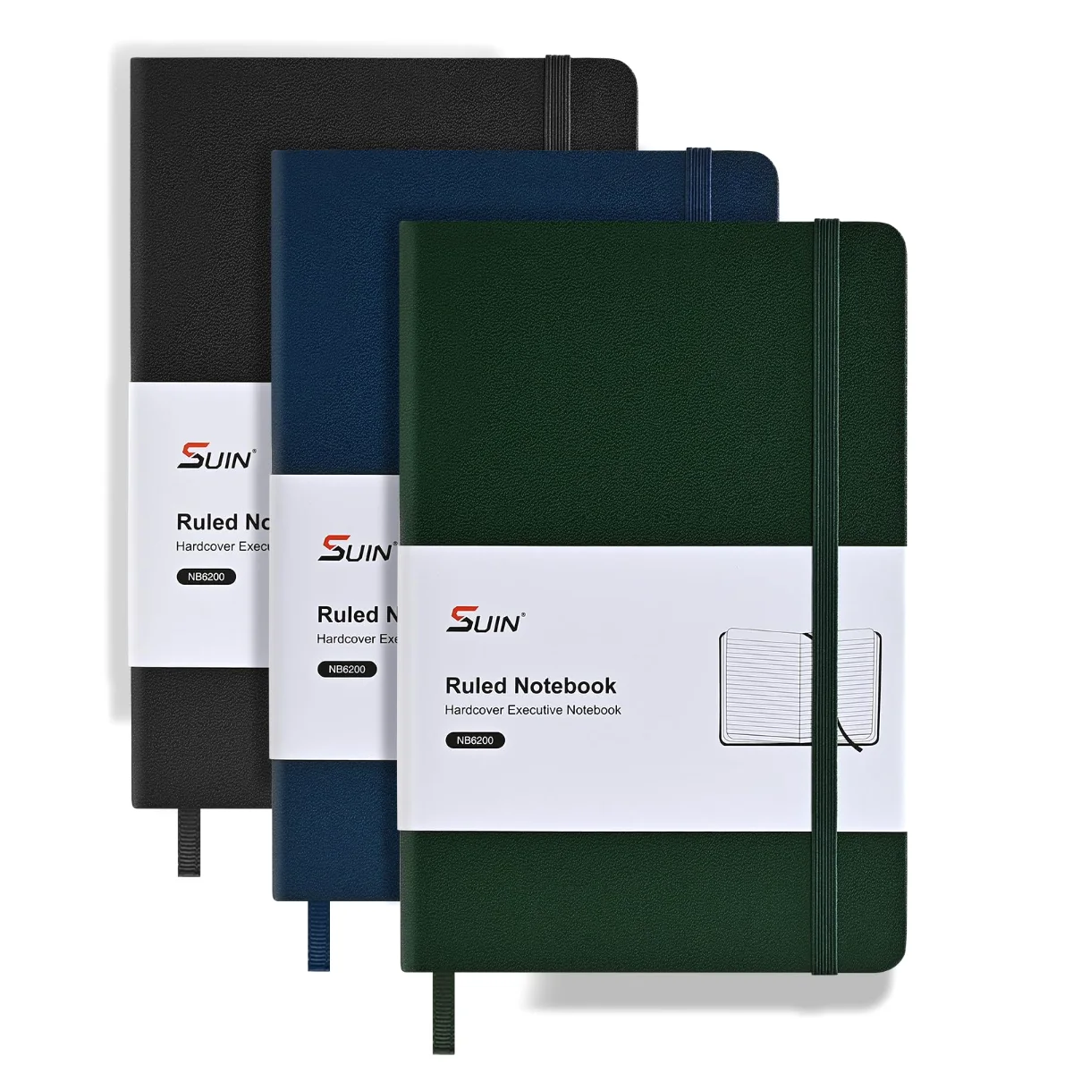 SUIN A5 Hardcover Notebook, 160 Pages of 100gsm Paper