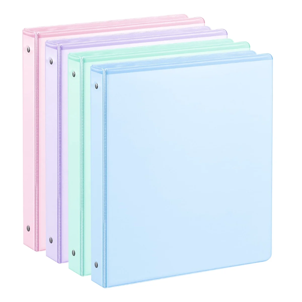 SUIN 1-Inch Clear View Binder, One Color